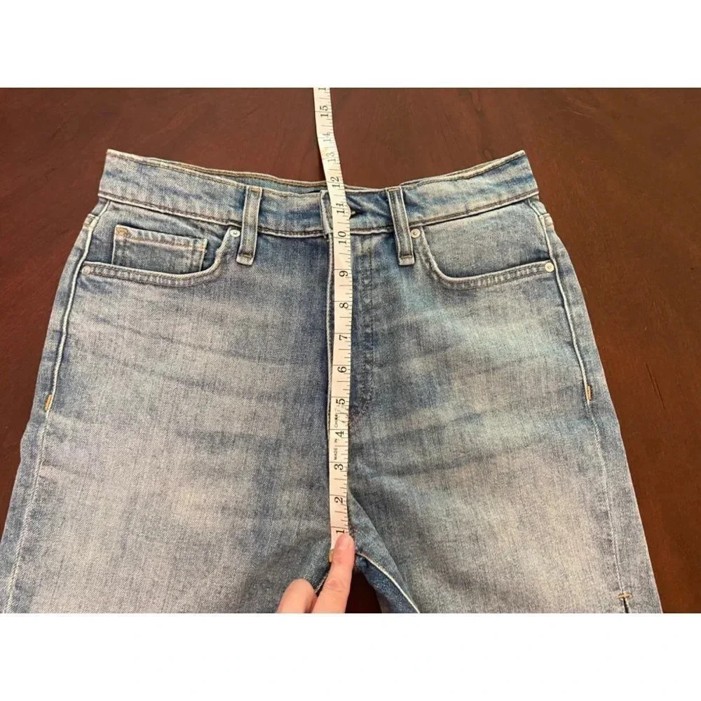 Hudson NWOT Hana Mini Denim Biker Shorts Size 27 NWOT - Picture 9 of 11